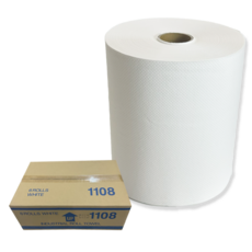 盒作社 1108大捲筒衛生紙【整箱12捲入】台灣製造，原生紙漿，柔軟舒適，家庭號箱購, 1個, 1108捲筒衛生紙(1箱12捲), 20.3cm