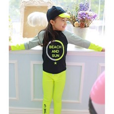 비치 래쉬가드 검정 유아 아동 어린이 여아 남아 수영복