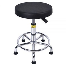 제전의자 높이조절 작업용 정전기방지 클린룸 의자 실험실 공장, D. 링 발 48-68cm 휠