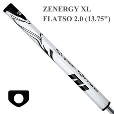 Super Stroke Zenergy XL+Plus 퍼터 골프 그립 XL Flatso 2.0 13.75인치 신형, 1개, Flatso 2.0 1PC