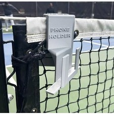 테니스 촬영 거치대 네트 걸이 홀더 베드민턴 피클볼, 상세페이지 참고, 화이트