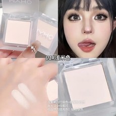 提亮淚溝法令紋臉部單色啞光高光粉，自然立體持久，有效高光畫法, 1個, F01#淺米色