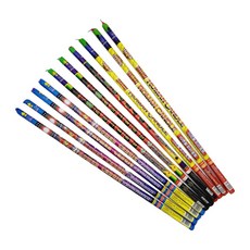 불꽃놀이 로망캔들 6종, 10/15연발 혼합 10개