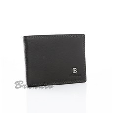 Brandio 荔枝皮紋左右翻男用短夾