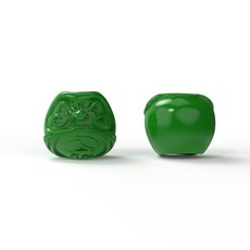 達摩刺青色料杯，紋身專用，一次性使用, 1個, 深綠色