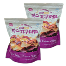 바삭달콤 믹스 고구마칩, 680g, 2개