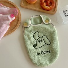 쥬뗌므 수면조끼 그린S