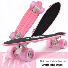 19 인치 57cm 완벽한 스케이트 보드 휴대용 미니 어린이를위한 고속 드리프트 크루저 청소년 초보자