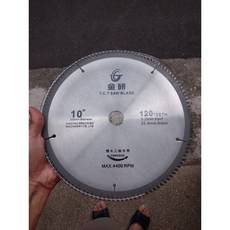 只賣好工具 圓鋸機切溝機鋸片 4 7 9 10吋 細木工專用鋸片 電動工具 鎢鋼高速鋼合金鋼, 1個, 10*120