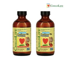 차일드라이프 어린이 대구간유 오메가3 액상 키즈DHA 237ml 2병, 2개