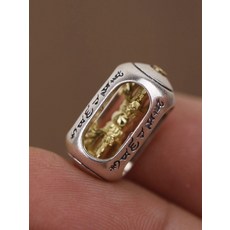 옴마니반메홈 925실버 팔찌 참 DIY 원석 부자재