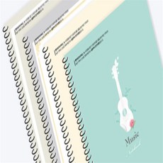 U&U 스프링음악노트 초등공책