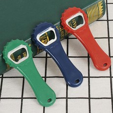 블루 파스텔톤 병따개 심플 컬러 오프너 맥주 음료수 휴대용, 단품