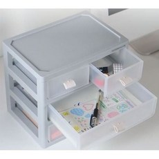 니드코 서랍장 수납장 멀티 틈새 정리함 보관함 3단+모티브코리아Shop, 3단–아이보리