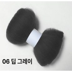 양모 재료 반려동물 펫돌 공예 만들기, 진그레이, 1개