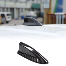 [ 750027 ] 자동차 상어 지느러미 안테나 커버 트림 핏 토요타 Tundra/Sequoia 2022-2025 샤크 핀 AM/FM 연결 라디오 신호 루프 항공 베이스 방수, 탄소 섬유 패턴