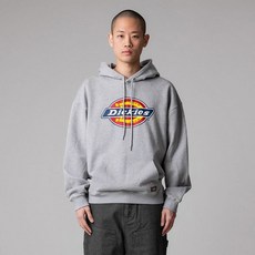 디키즈 베이직 트리 로고 후드 Gray 263414