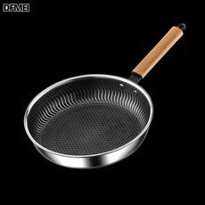 DFMEI 【不粘易潔】家用平底鍋牛排煎鍋多功能烙餅炒鍋麥飯石不粘鍋電磁, 1個, 26cm多功能煎鍋【無蓋】:如圖, 1cm