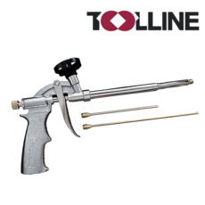 비브랜드 좁은틈새 완벽시공 폼건, 1개