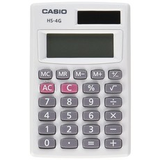 Casio 솔라 소형 계산기 (HS-4G) 178702