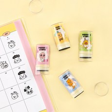 캐릭터 일러스트 도장 귀여운 도장 문구류 문구 도장, 춘식이 역시짱임