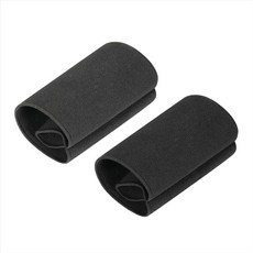 2 포장 핸드 마이크 탄성 슬리브 TX650/TX660 레코더 웨딩 비디오 그래퍼, 검은색