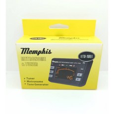 MEMPHIS 三合一調音器節拍器 MTU-1000 (含拾音夾) JUDY樂器店 全新公司貨, 1個