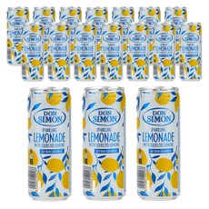 돈시몬 착즙 스파클링 레몬 에이드 탄산음료수 17개(330mlx17개) 착즙주스+탄산수, 330ml, 17개