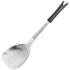 美國MotherGoose鵝媽媽 保羅歐式不鏽鋼鍋鏟12吋 廚房烹飪不沾鍋專用, single color, 1個