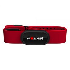 POLAR 폴라 H10 심박수 측정 블루투스 흉부 스트랩, M-XXL, Red