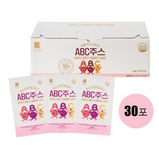 물 한방울 없이 착즙한 국내산 해올 ABC주스, 30개, 100ml