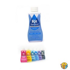 RS 합성섬유 염색제 액체형 사파이어블루 207ml 염색재료 염색용품