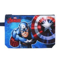 캡틴아메리카 식판도시락가방 [무적방패 멀티-PN090] [N0075], 캡틴아메리카-N0075, 1개