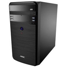 에이텍 정품 윈도우10탑재 사무용 PC 컴퓨터 (i5-6500 / RAM 4GB / SSD 128GB), A6TBCCH, WIN10 Pro, 120GB, BK