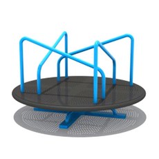 회전목마 야외 회전 목마 어린이 유치원 놀이터 공원 놀이기구, Z52모델150x110cm