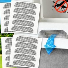 물구멍 방충망 접착식 테이프 베란다 창문 방충망 벌레망 패치 틈새 필라멘트 모노
