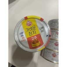오뚜기 고추참치 통조림, 100g, 5개