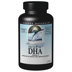 SOURCE NATURALS DHA Omega-3 275 毫克軟膠囊, 1個, 30 件