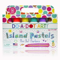 美國 Do A Dot Art! 點點畫筆 - 6入迷你海島色 (美國製造), 迷你海島色, 1個