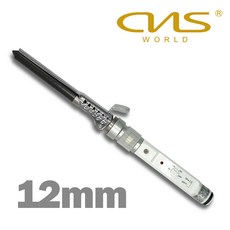 CNS월드전자 국가고시용 12mm 원권 아이롱 고데기 재고정리, 원권 12mm, 화이트