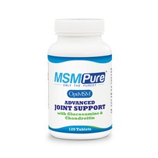 MSMPure 胺基葡萄糖軟骨素錠, 1個, 120 件