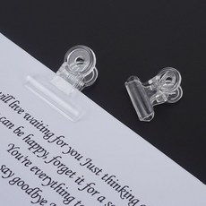 클립 핀 투명 클립 집게 1호 2호 클립집게