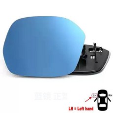 자동차 만리장성 쿠페 백미러 유리 렌즈용, 1개, 3. LH blue mirror