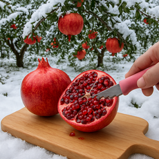 알이 꽉 찬 생과 석류, 1개, 1kg (중과/3과내외, 추천)