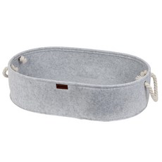 베스펫 고양이 펠트 끈바구니 숨숨집 443, 그레이, 1개