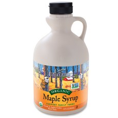 쿰스 패밀리 팜스 메이플 시럽 유기농 등급 A 앰버 컬러 Coombs Family Farms Maple Syrup Organic Grade A Amber Color Ric, 1개, 946ml