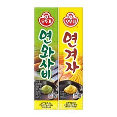 오뚜기 연와사비 + 연겨자 세트, 1세트, 200g