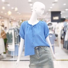 에이비에프지 abfz sh06 큐티 심플 반팔 블라우스 SLBHZ3B39H