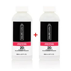 웰라 컬러참 6% 20V 디벨로퍼 109.5ml x 2개, 107ml