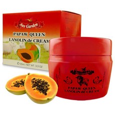 Aus Garden PAPAW QUEEN LANOLIN de CREAM 木瓜羊毛脂霜 100ml, 1個